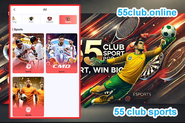 55 club sports